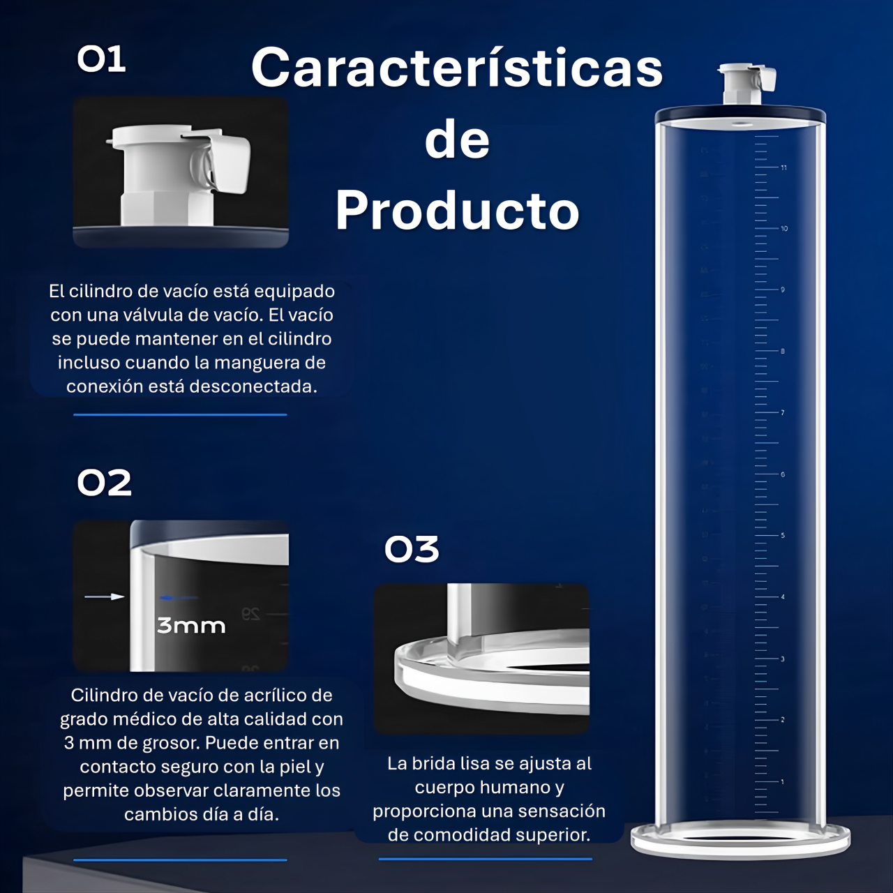 Bomba de Vacío Manual Para Miembro