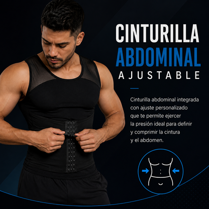 Chaleco Faja de Compresión Masculina
